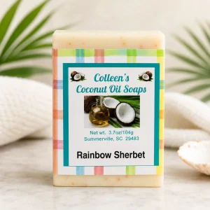 Rainbow Sherbet Soap